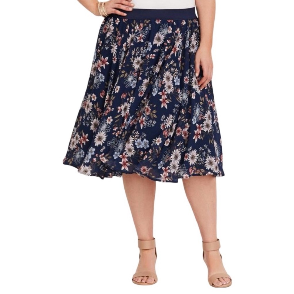 Torrid Chiffon Skirt